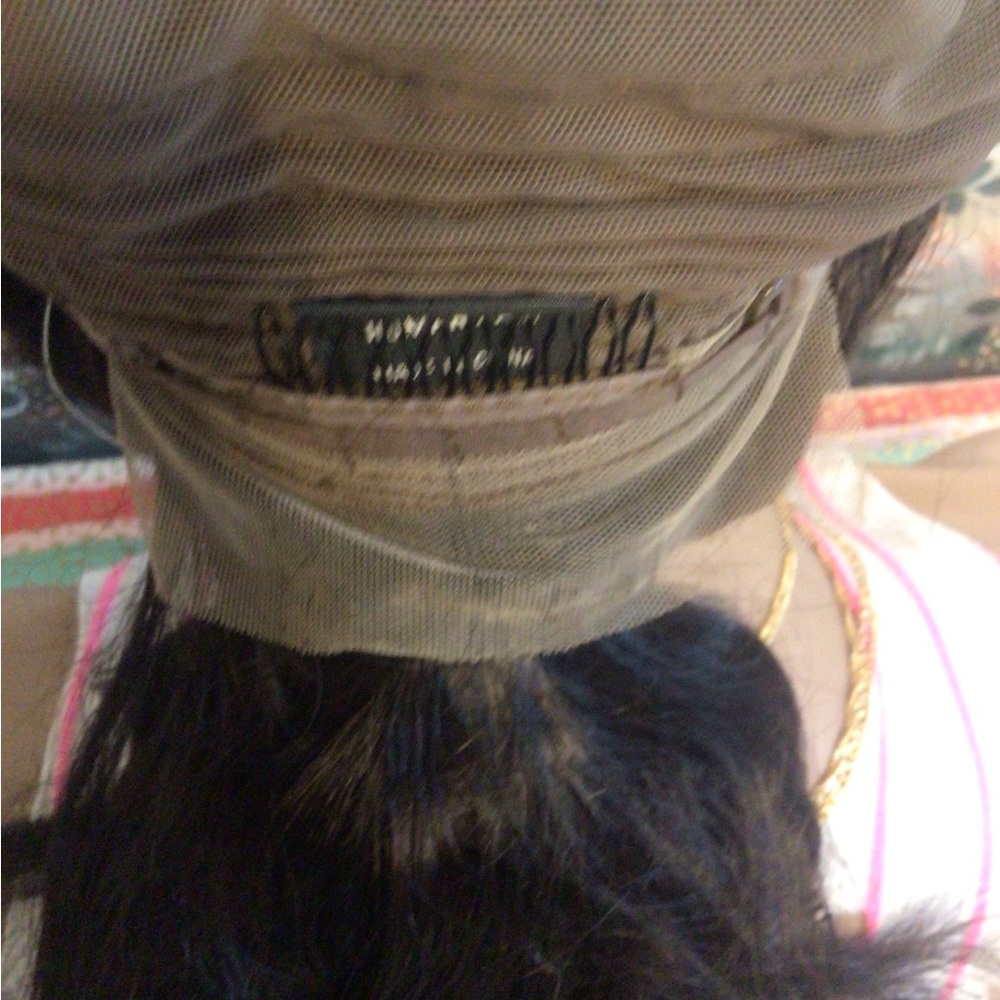 🔥🔥13x4 Curly Human Wig Natural Color Any OccasionWoman You Put It In Ponytail - Picture 7 of 7